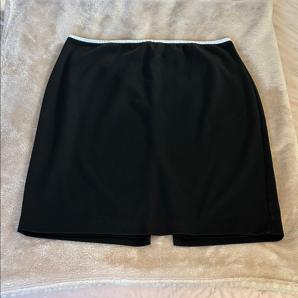 New York & Company Black Knit Skirt
